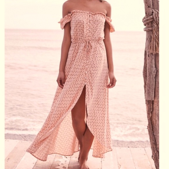 Auguste The Label Dresses & Skirts - Auguste The Label Off the Shoulder Midi Dress